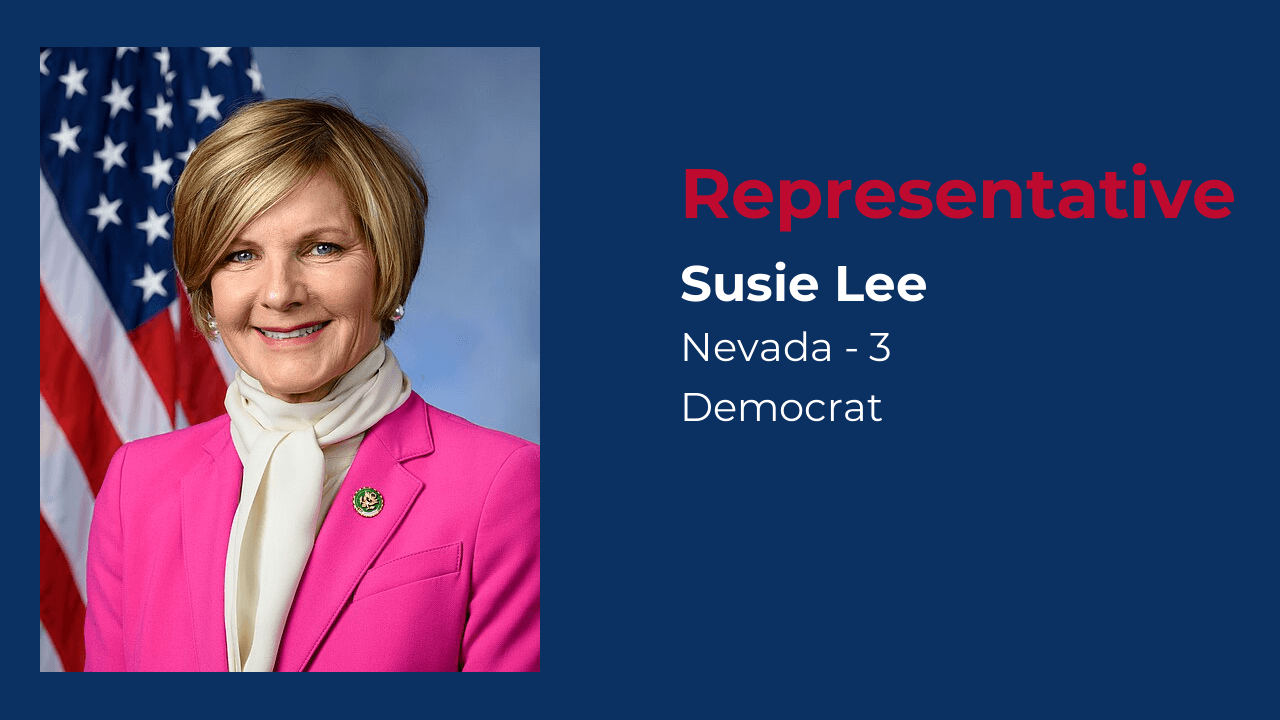 Profile of Democrat Representative Lee from Nevada District 3 - Pointed ...
